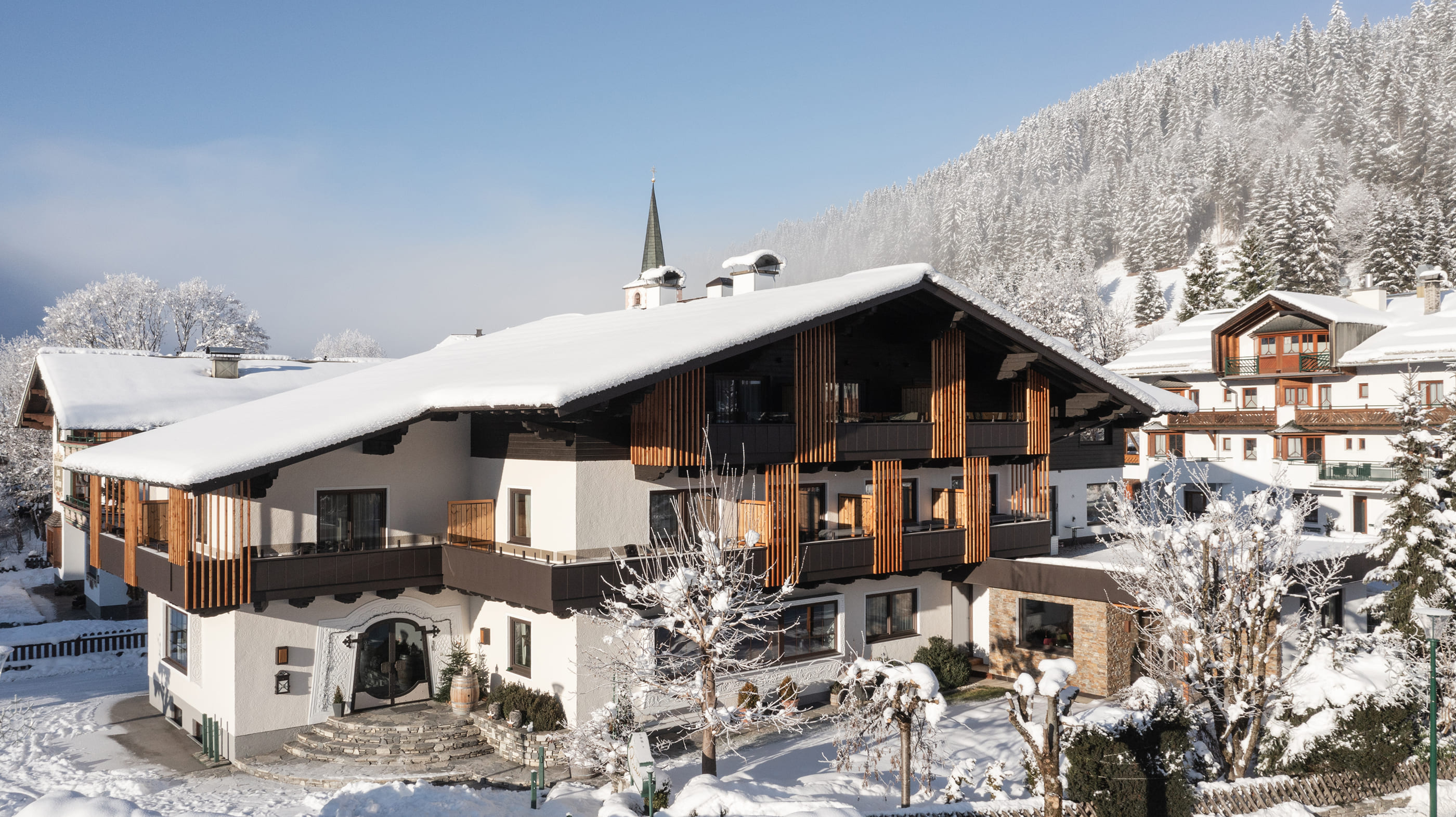 Alpen Villa Rieder in Filzmoos im Winter – Hotel für Winterurlaub im Salzburger Land